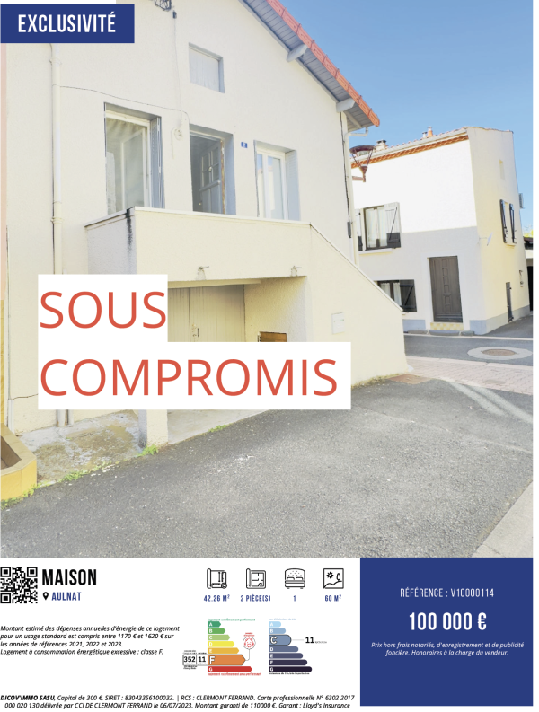 Offres de vente Maison Aulnat 63510